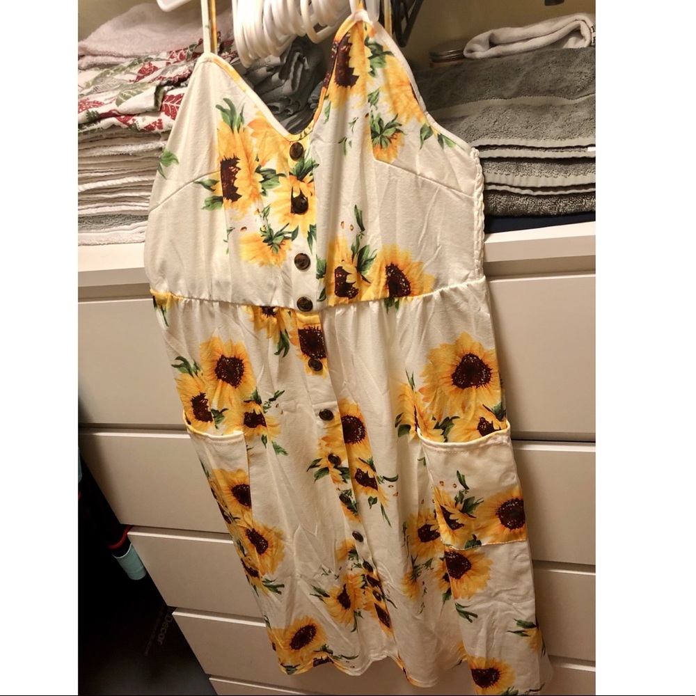 Sunflower Summer Sun Dress 🌻 sz XXL